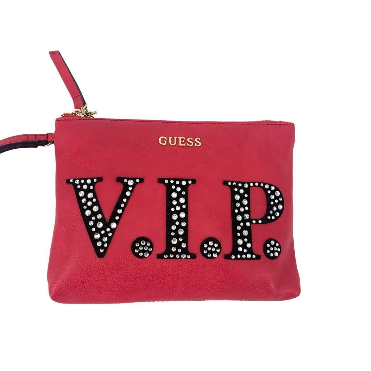 Сумка Guess J91Z03W9CS0 ягідна/стрази (2425577842)