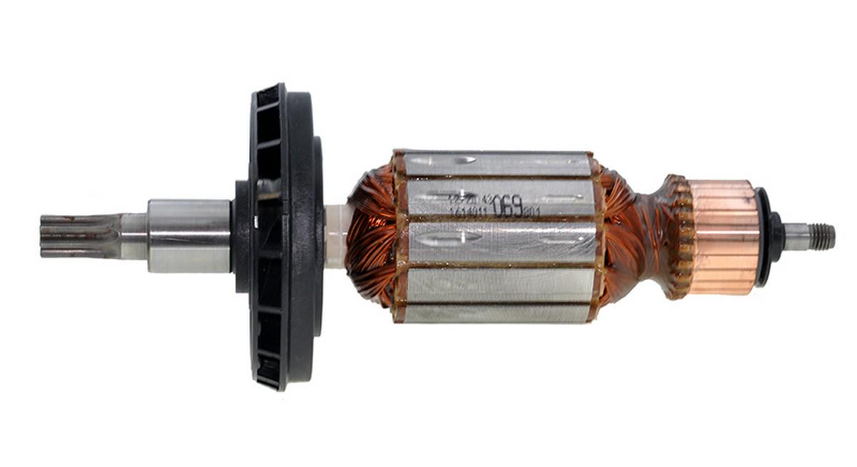 Якорь VJ Parts перфоратора Bosch GSH 7 VC 1614010267 211х46 мм