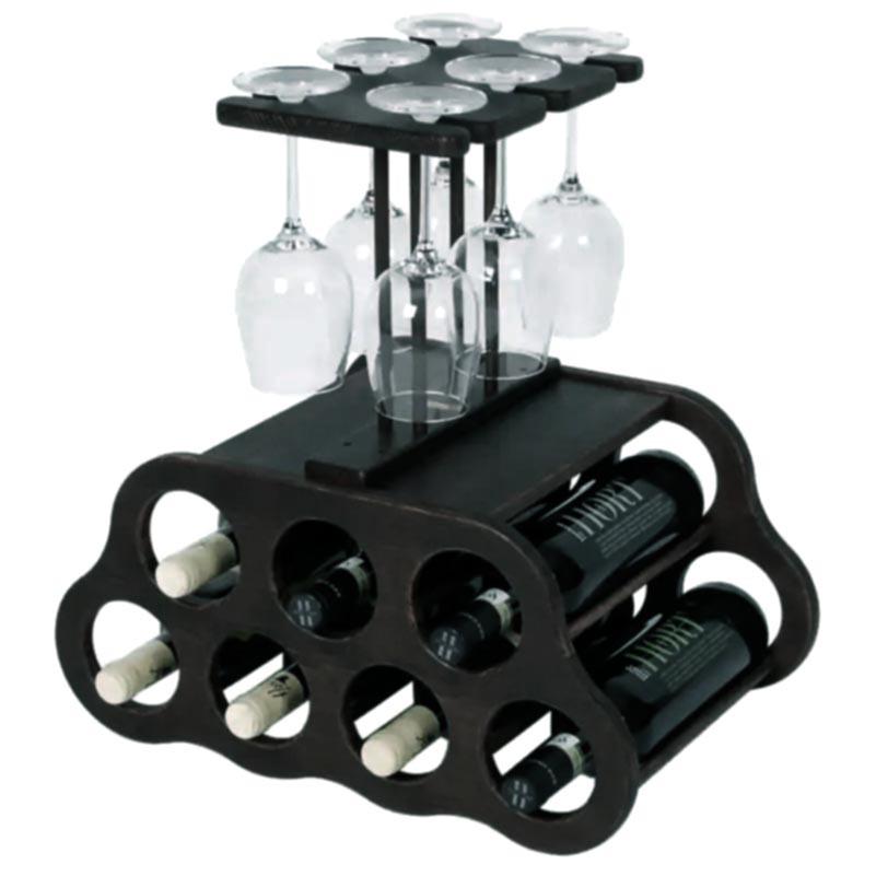 Полка для вина настольная Опалока Венге (Впс-011212)