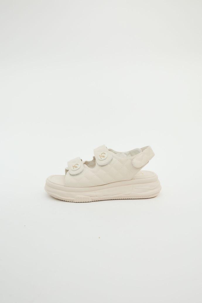 Сандалии женские LONZA на платформе р. 40 Бежевый (198736) - фото 5