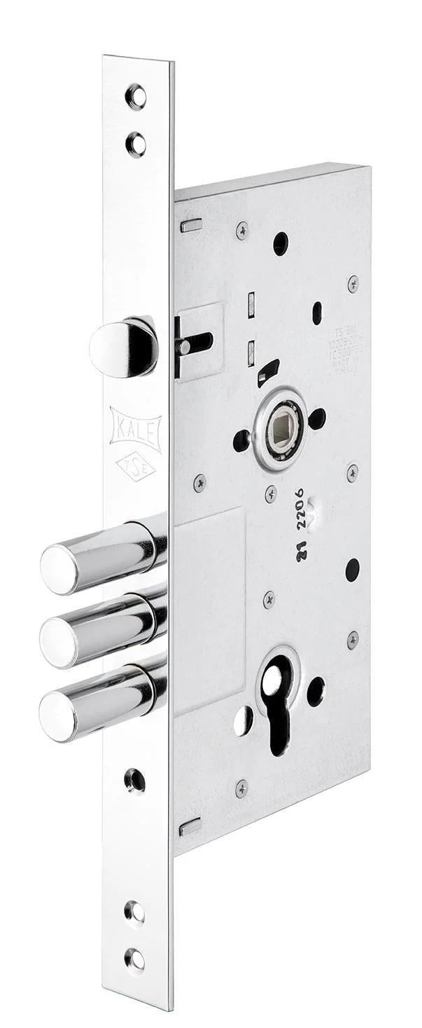 Замок врезной Kale 252 Rav с соответствующей планкой (2526112278)