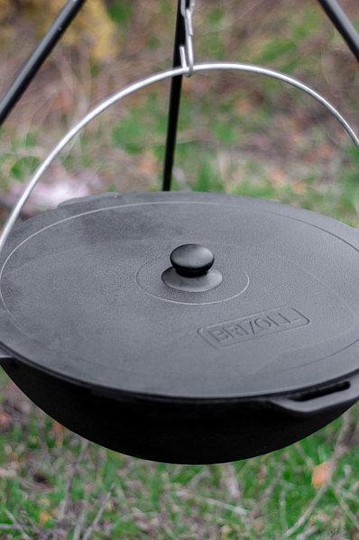 Котел чавунний азіатський Brizoll 4 л з кришкою (4-9-РК-1859-01) - фото 2 Котел чавунний азіатський Brizoll 4 л з кришкою (4-9-РК-1859-01) - фото 2