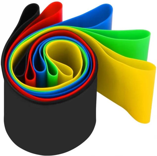 Набір резинок для фітнесу Power Pro-Supra 5 шт Різнобарвний (34125/U)