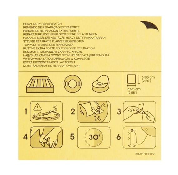 Латки Bestway для надувных матрасов (62091)