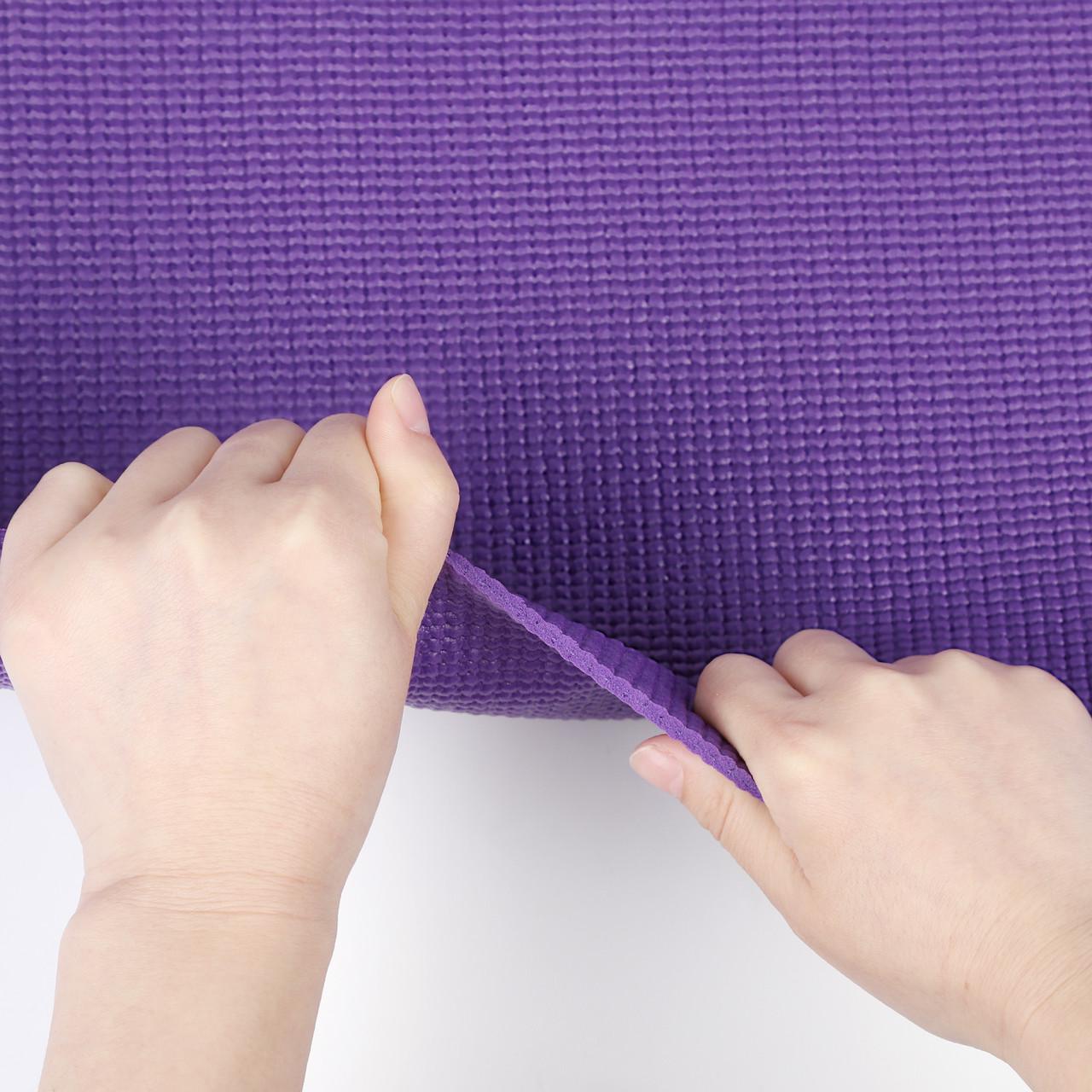 Коврик для фитнеса и йоги Gemini PVCY-4PUR PVC Pro 1830х610х4 мм (2186115856) - фото 4 Коврик для фитнеса и йоги Gemini PVCY-4PUR PVC Pro 1830х610х4 мм (2186115856) - фото 4