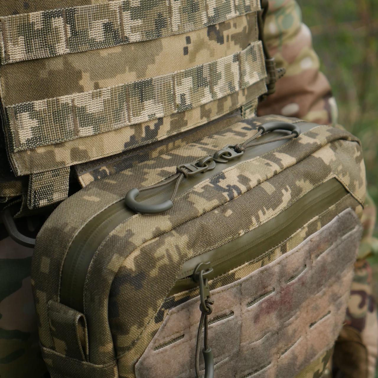 Сумка-напашник Kiborg GU Cordura XL Pixel (2293100526) - фото 9