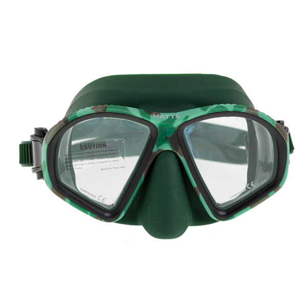 Маска для подводной охоты и дайвинга Marlin Matte Green