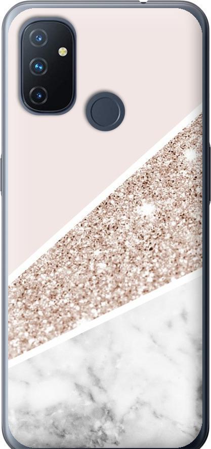 Чехол на OnePlus Nord N100 Пастельный мрамор (4342u-2130-42517)