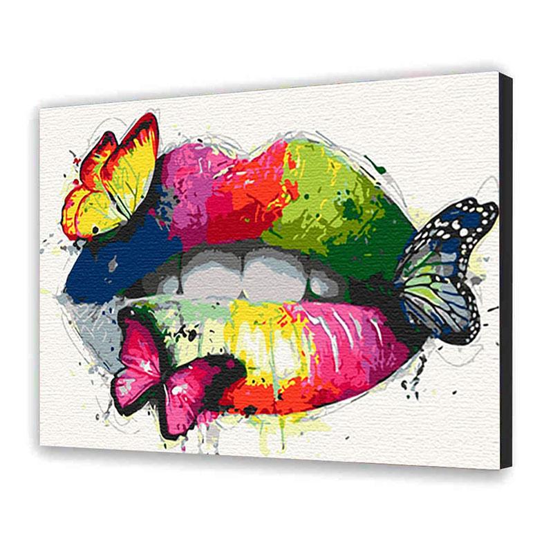 Картина за номерами ART CRAFT Жадані вуста 40х50 см (10007-AC)