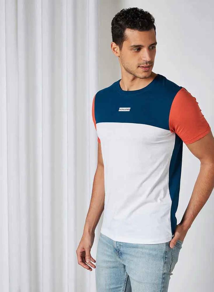 Футболка Jack & Jones 12188608x51 мужская S Темно-синий (173050)