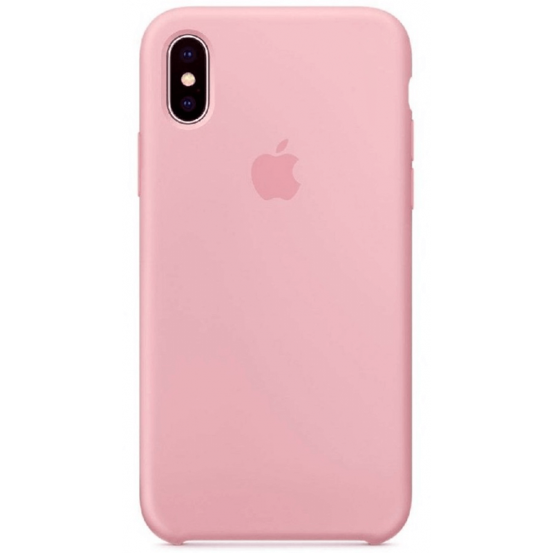 Чохол GoVern Silicone Case для Apple iPhone XS Max Pink