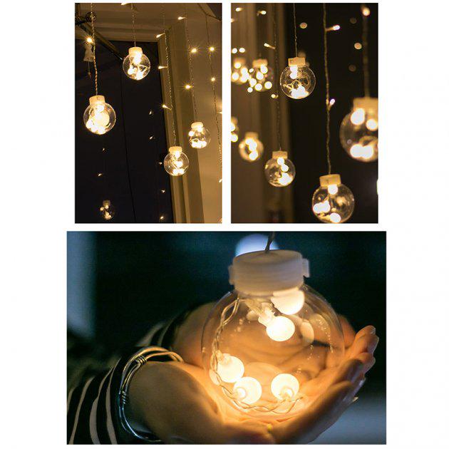 Гирлянда RD-071 Штора/Шарик в шарике - фото 7 Гирлянда RD-071 Штора/Шарик в шарике - фото 7