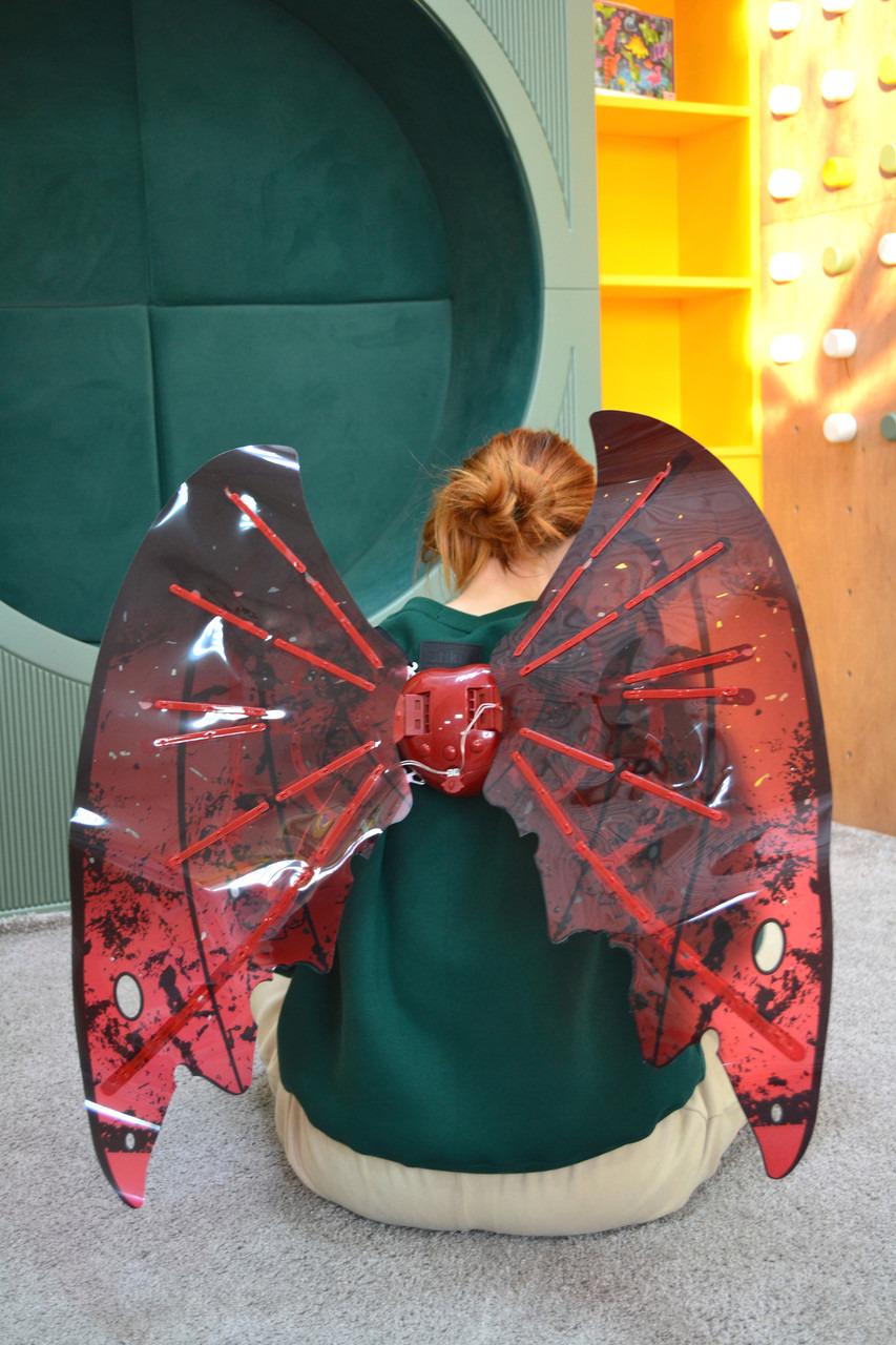 Крылья ангела с музыкой и светом Красный (MAGIC850) - фото 9 Крылья ангела с музыкой и светом Красный (MAGIC850) - фото 9