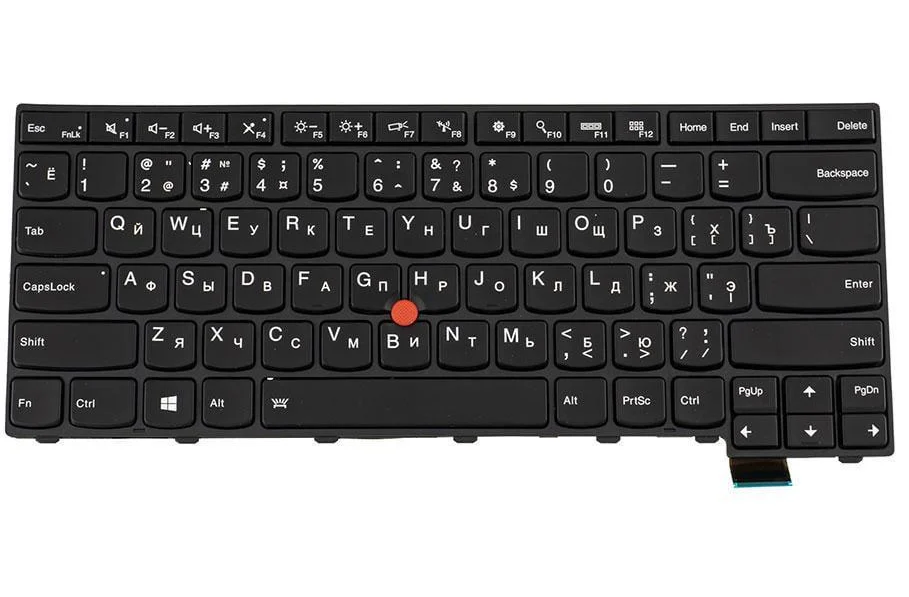 Клавиатура для ноутбука Lenovo ThinkPad T460s Черный (183370)