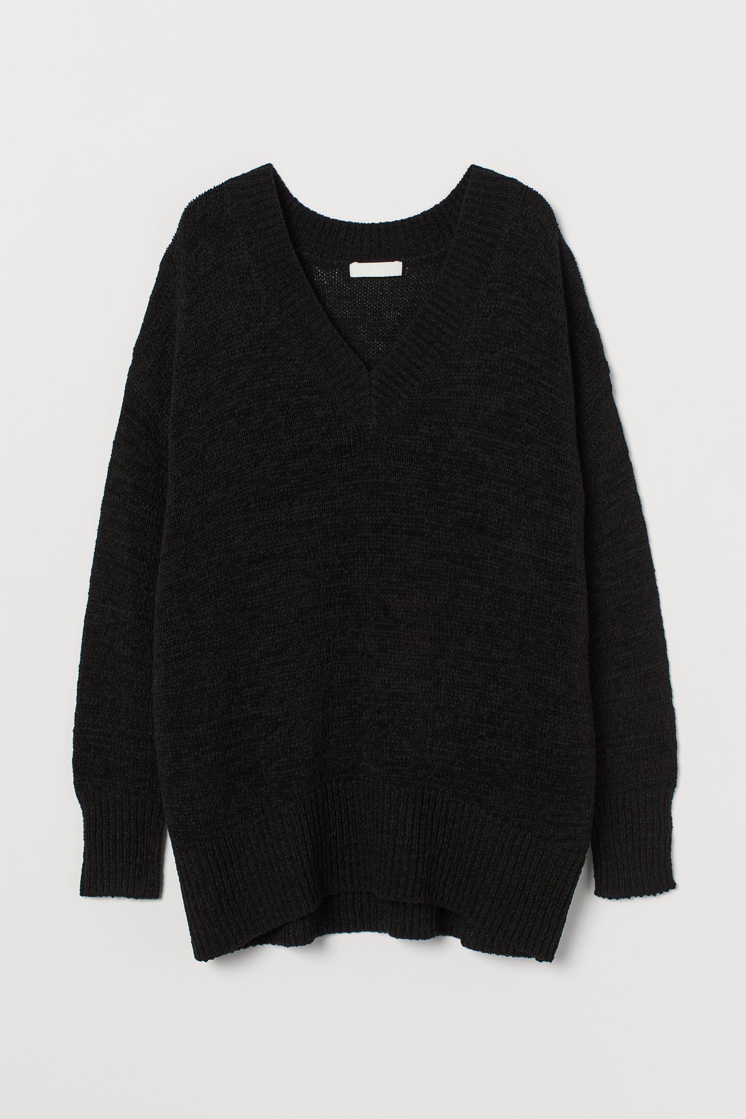 Джемпер H&M M Черный (6078686412)