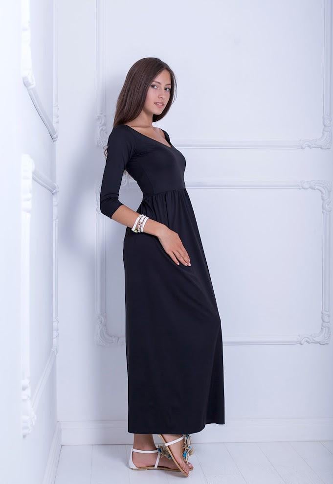 Платье женское Podium Delise 20104-BLACK XS Черный