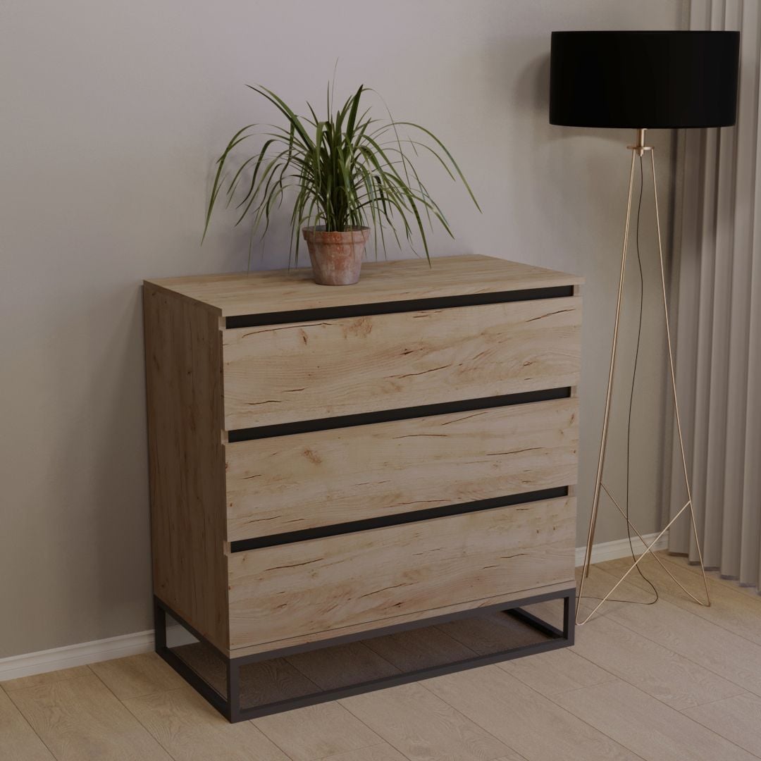 Комод Тиса Мебель 401 Дуб Тахо (9004018) Комод Тиса Мебель 401 Дуб Тахо (9004018)