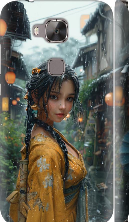 Чехол на Huawei G8 Anime-girl (6133m-493-42517)