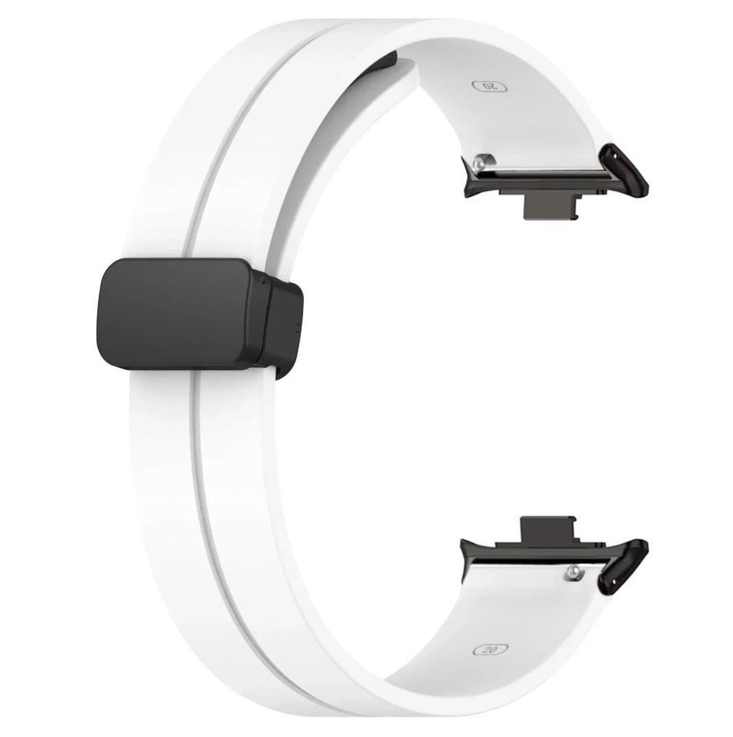 Ремешок Primo Magnetic Silicone для смарт-часов Xiaomi Redmi Watch 4/Xiaomi Smart Band 8 Pro White Ремешок Primo Magnetic Silicone для смарт-часов Xiaomi Redmi Watch 4/Xiaomi Smart Band 8 Pro White