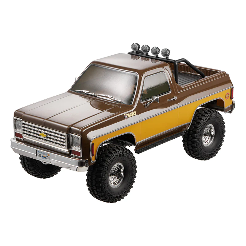 Машинка на радиоуправлении FMS 1:10 FCX10 Chevrolet K5 Blazer RS Brown