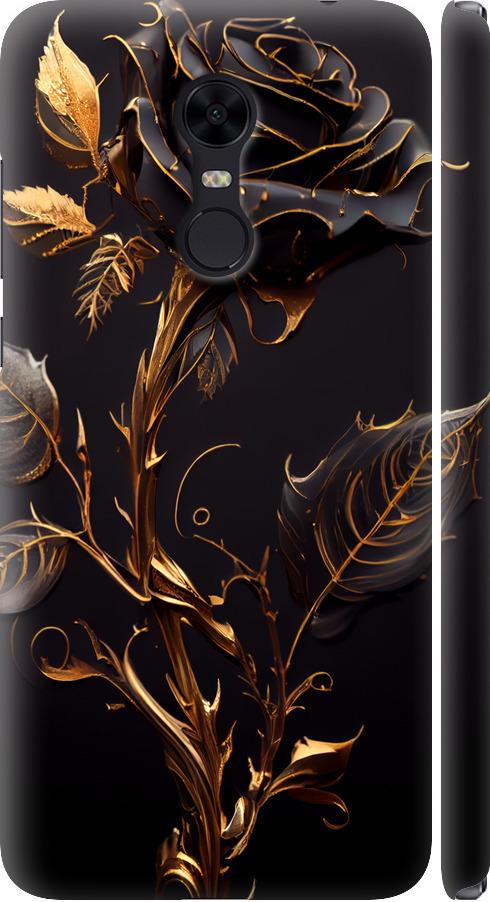 Чехол на Xiaomi Redmi 5 Plus Роза 3 (5552m-1347-42517) Чехол на Xiaomi Redmi 5 Plus Роза 3 (5552m-1347-42517)