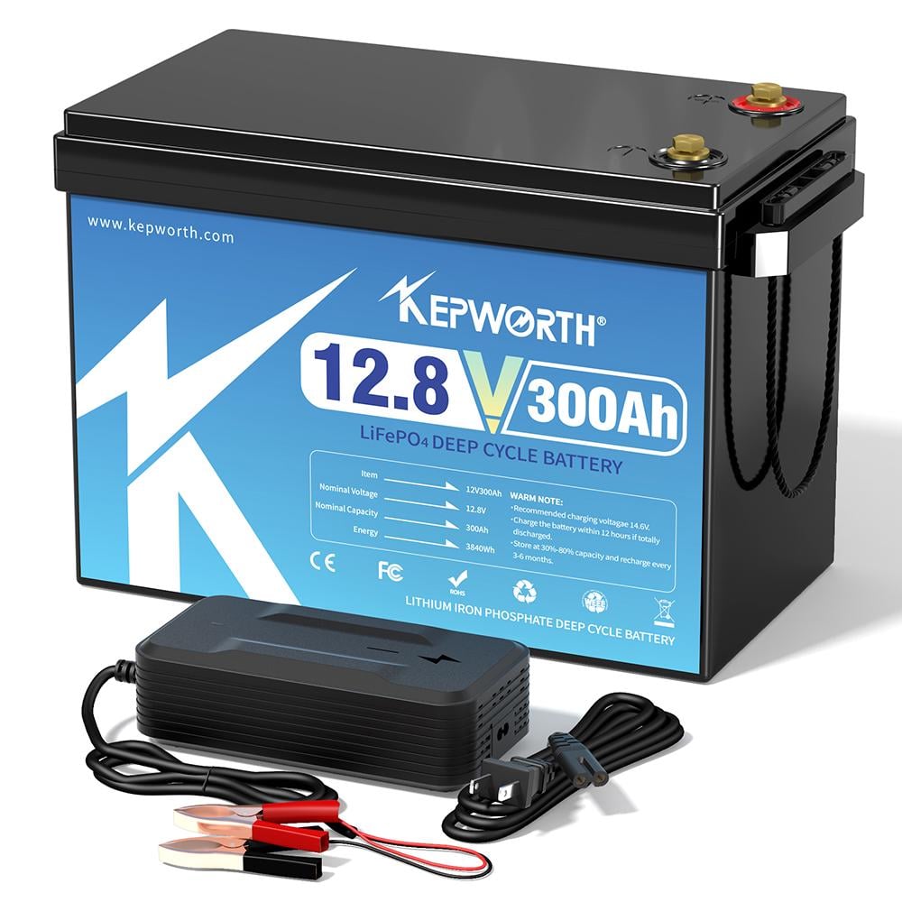 Аккумулятор Kepworth LiFePO4 12V 300Ah 3840W с зарядным устройством BMS (K12300385) - фото 2