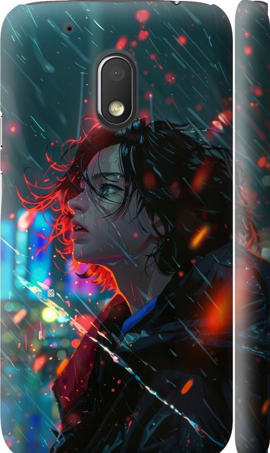Чехол на Motorola Moto G4 Play Ночные огни (6096m-860-42517)