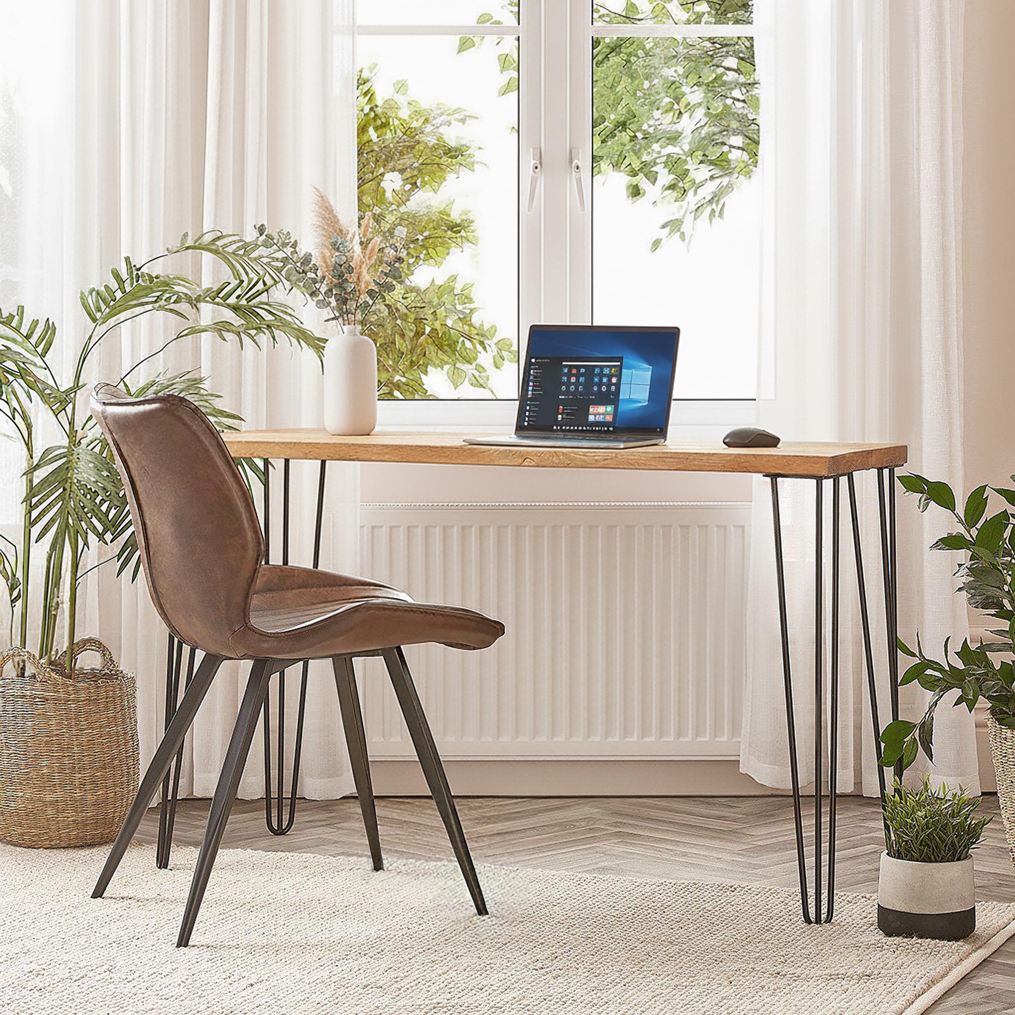 Ножка-шпилька для стола из металла H 730 мм Черный (1113) - фото 2 Ножка-шпилька для стола из металла H 730 мм Черный (1113) - фото 2