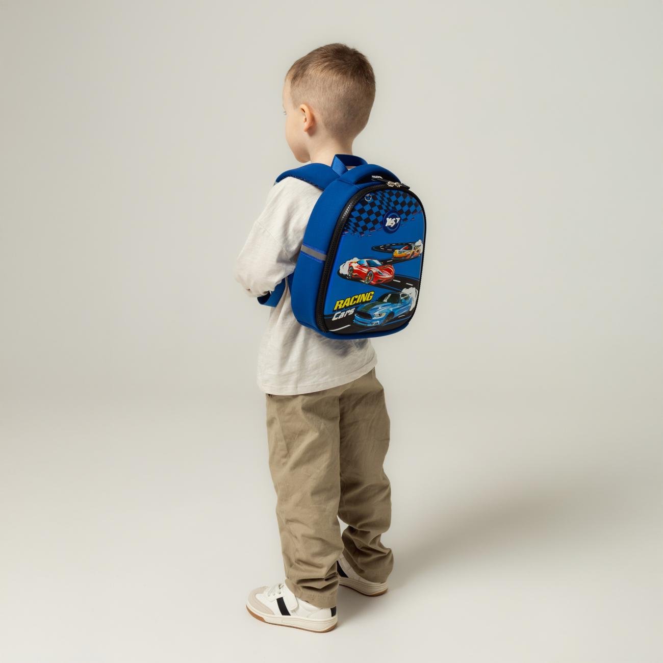 Рюкзак дитячий YES Racing Cars K-33 (550020) - фото 11 Рюкзак дитячий YES Racing Cars K-33 (550020) - фото 11