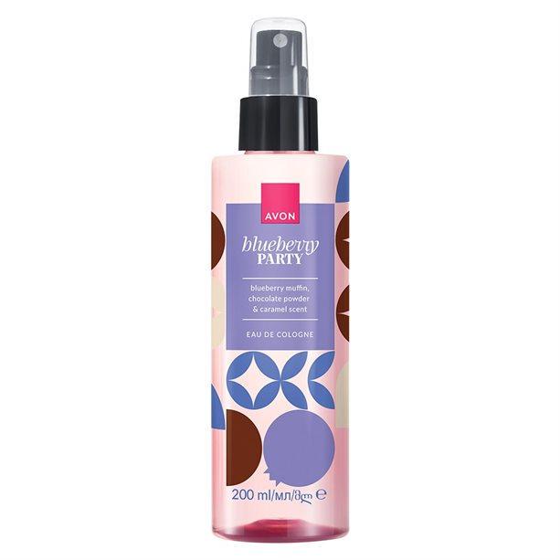 Мист для тела Avon EDC Blueberry Party 200 мл (2775814379)