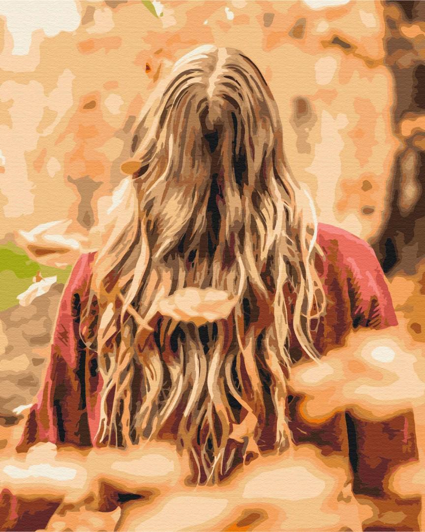 Картина за номерами Brushme Золоті коси 48x60 см (BS52370L)