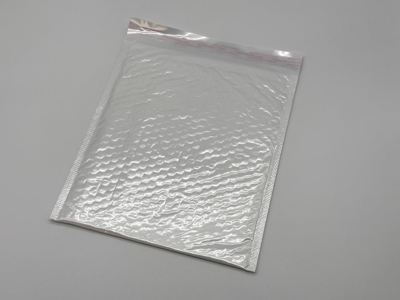 Конверт бандерольный с воздушной прослойкой и отрывной лентой 25х22 см Белый (BGN-121)