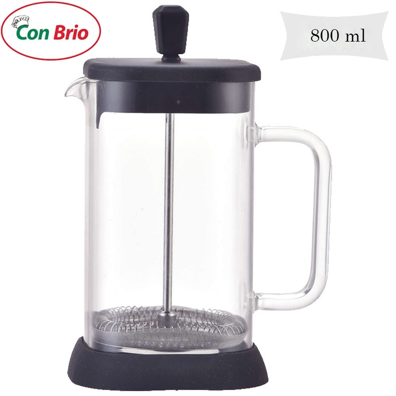 Заварник Con Brio CB-6680В френч-прес 800 мл (26202713) - фото 3 Заварник Con Brio CB-6680В френч-прес 800 мл (26202713) - фото 3