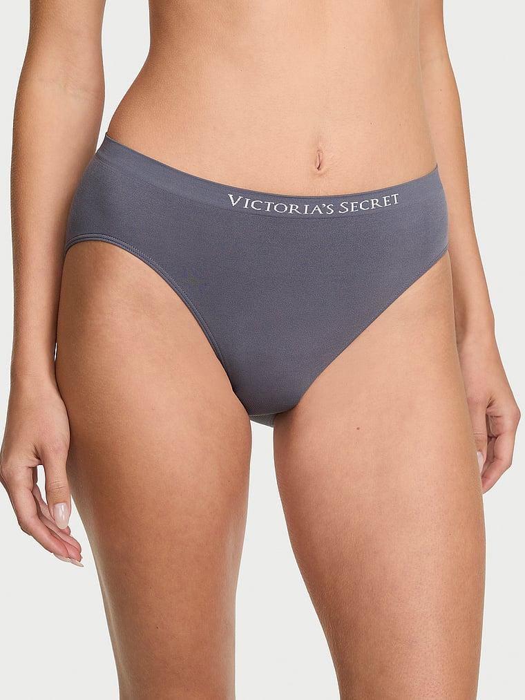 Трусики жіночі Victoria's Secret Seamless High-Leg Brief S Сірий (282595889226)