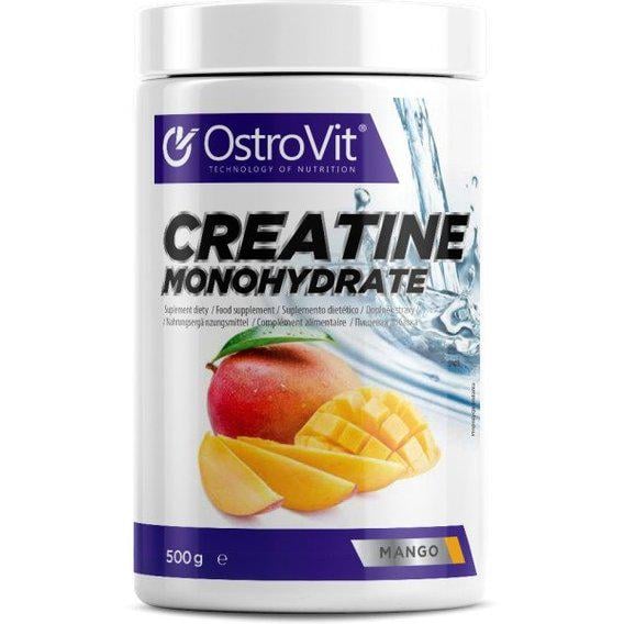 Креатин моногідрат OstroVit Creatine Monohydrate 500 г 200 порцій Mango - фото 1