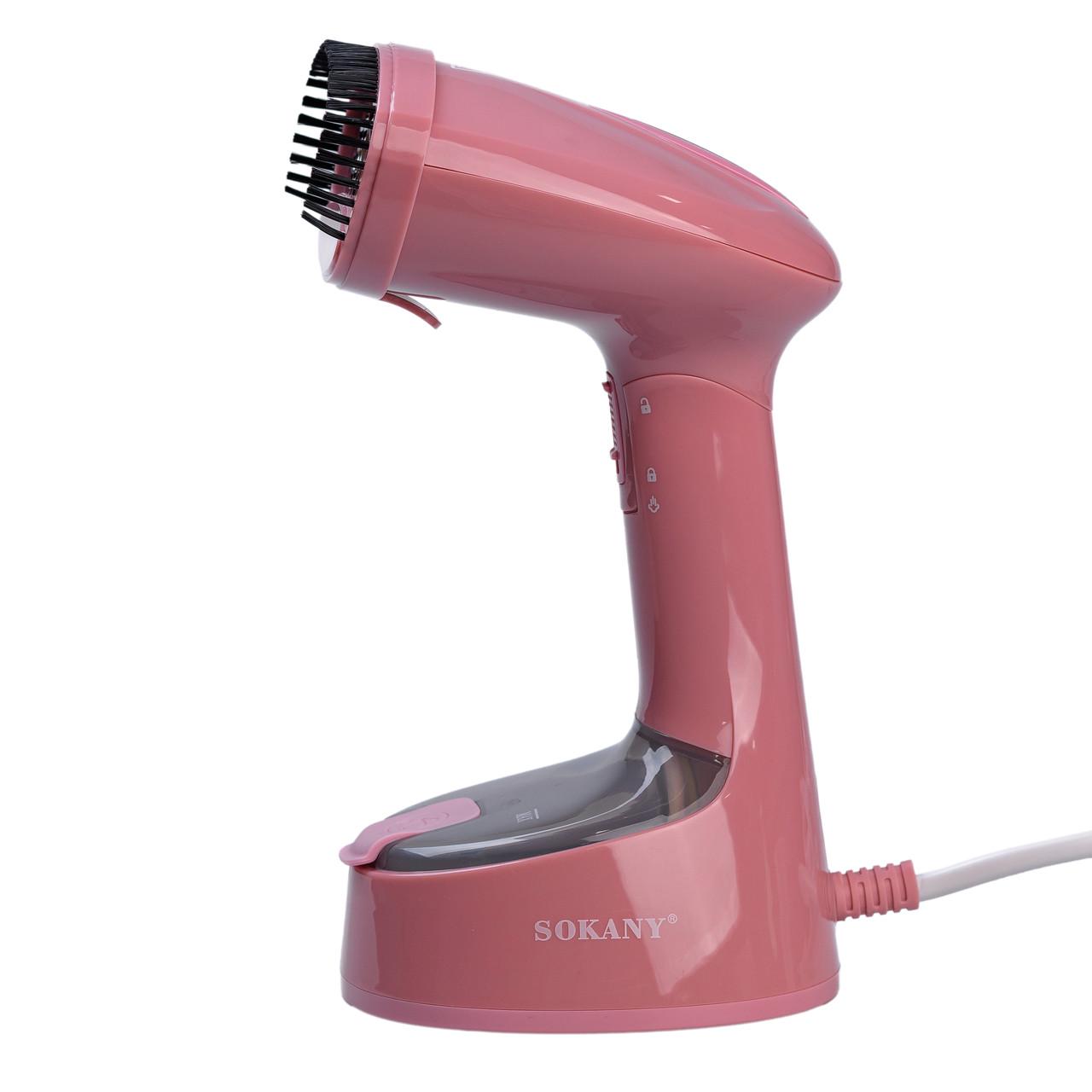 Отпариватель ручной Sokany SKGT3065 Розовый (4088) - фото 9 Отпариватель ручной Sokany SKGT3065 Розовый (4088) - фото 9