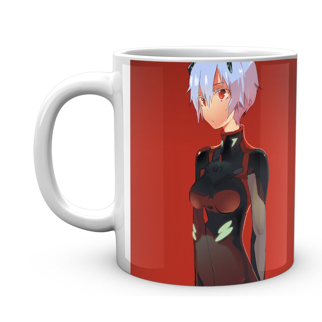 Чашка Geekland Evangelion Рей Аска 330 мл (EVA 002.08)