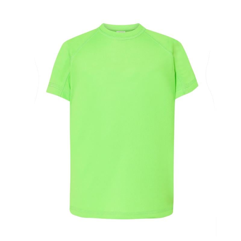 Футболка детская JHK SPORT KID 5/6 Салатовый fluor (LMF)