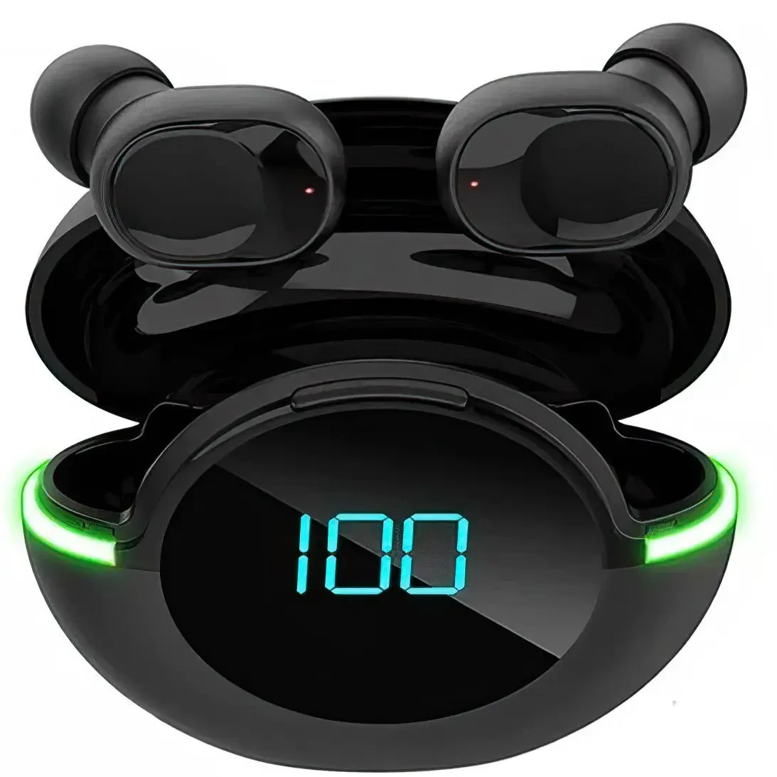 Навушники бездротові Y80 Об'ємний звук 8D Світлодіодний цифровий дисплей (SH0000221)