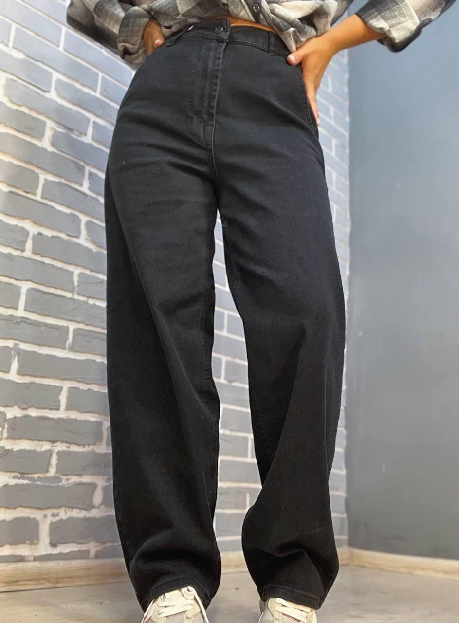 Джинси жіночі ITS Basic 3419 Skater jeans косі кишені стрейчеві скейтери банани р. 38 Чорний (2686) - фото 2 Джинси жіночі ITS Basic 3419 Skater jeans косі кишені стрейчеві скейтери банани р. 38 Чорний (2686) - фото 2