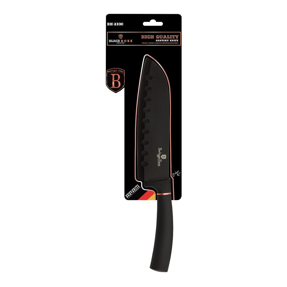 Ніж Santoku Berlinger Haus Rose Collection BH-2330 17,5 см Black (11948) - фото 2