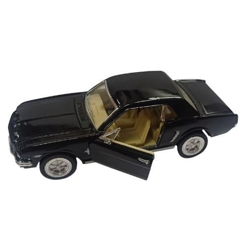 Масштабна модель Kinsmart Ford Mustang Чорний (KT5351W)