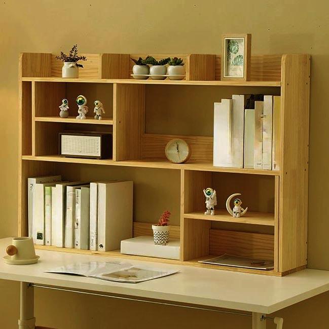 Полка-надстройка настольная из дерева Линшоу тектона (АКД-022624)