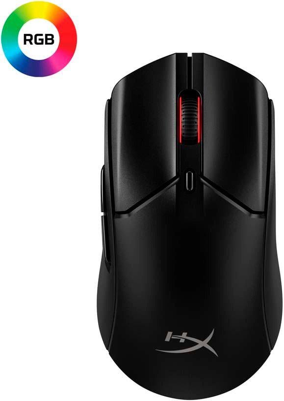 Мышка игровая HyperX Pulsefire Haste 2 RGB-подсветка комбинированное подключение Bluetooth USB 1,8 м Black (627021) - фото 8