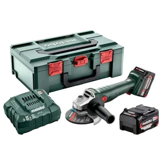 Шліфувальна машина акумуляторна кутова Metabo W 18 L 9-125 (602247510)