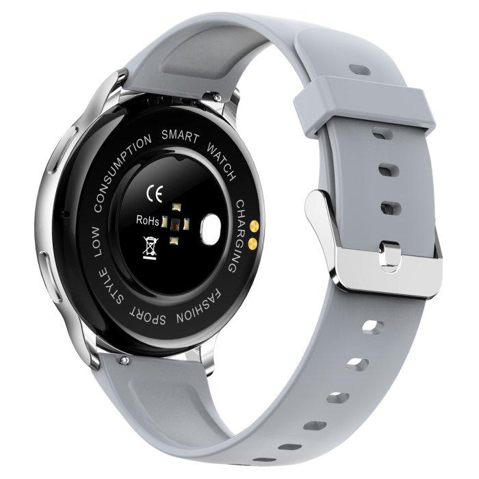 Смарт-годинник UWatch Smart Melisia Silver Rubber з ремінцями 2 шт. (2025) - фото 15 Смарт-годинник UWatch Smart Melisia Silver Rubber з ремінцями 2 шт. (2025) - фото 15