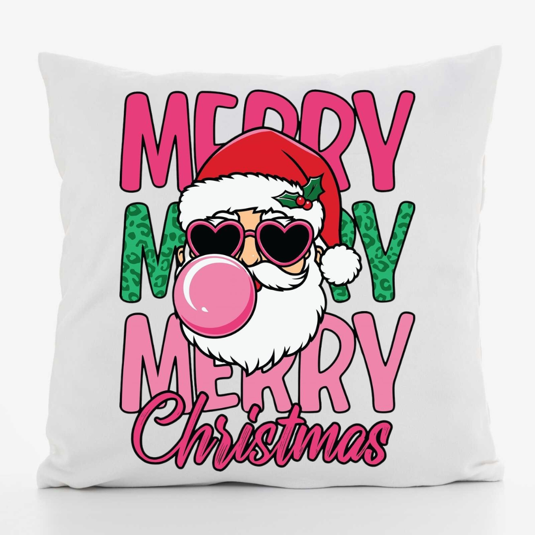 Подушка декоративная с принтом MerryChristmas габардин 30х30 см Подушка декоративная с принтом MerryChristmas габардин 30х30 см