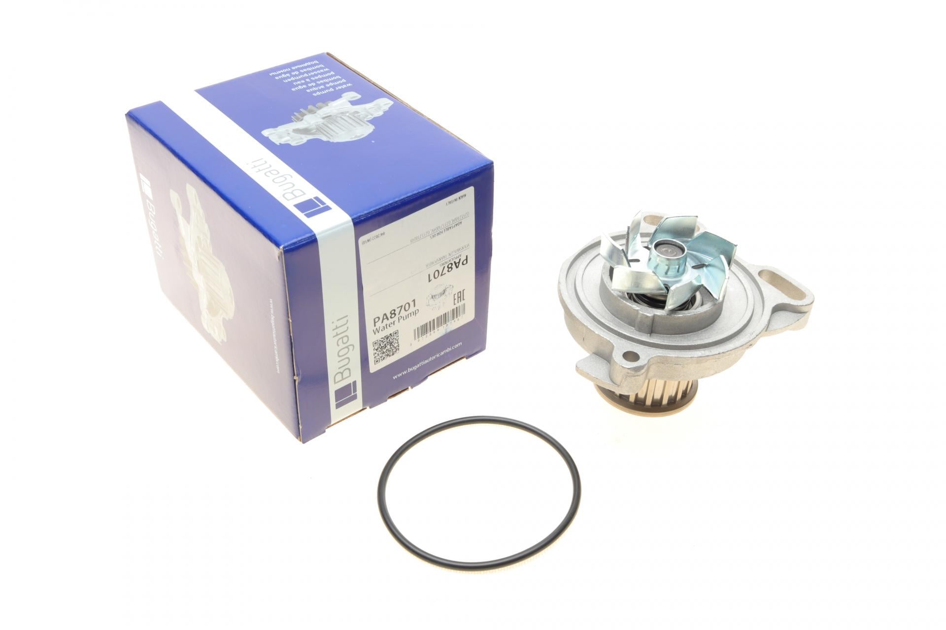 Помпа води Bugatti VW T4 2.4D 90-98/2.5/2.5 Syncro 57kw/81kw 90-03 PA8701 (25589916)