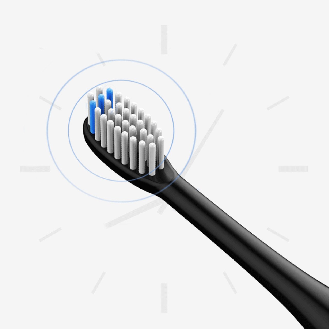 Ультразвуковая зубная щетка с мобильным приложением Черный (0292) - фото 3 Ультразвуковая зубная щетка с мобильным приложением Черный (0292) - фото 3