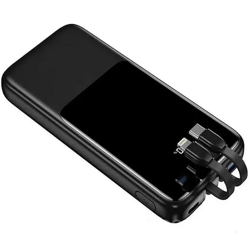 Повербанк Lenyes PX251D 20000 mAh 22,5W Чорний - фото 1